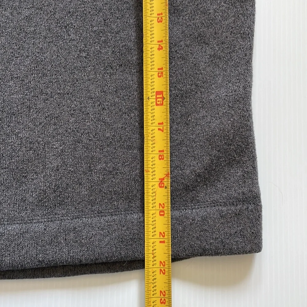 Old Navy gray, mock neck, quarter zip sweater.  Boys size Medium